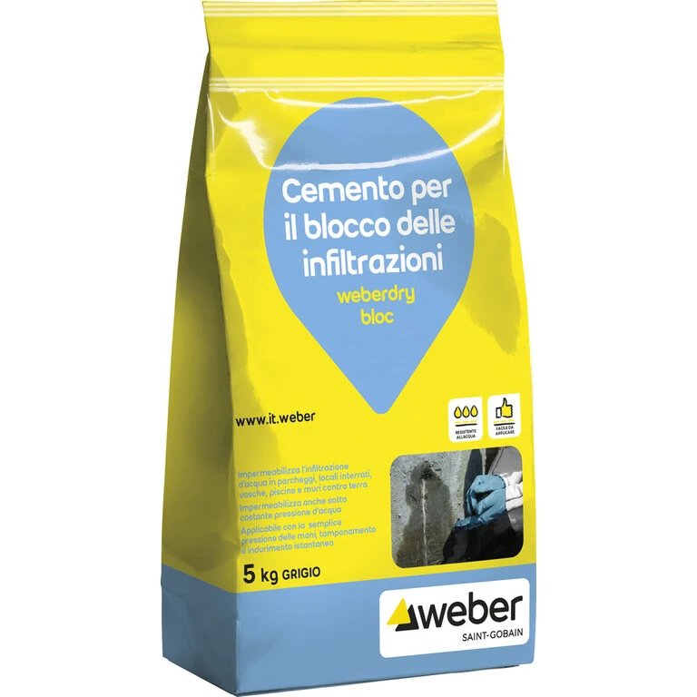 12X CREMA INIEZIONE Weber.Tec 946 Blocco Orizzontale Impermeabilizzazione 114653564250 - Foto 6